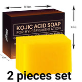 100g Turmeric Kojic Acid Bath Soap Glutathione Collagen Hyaluronic Acid Handmade Cleansing Soap for Hand Face and Body