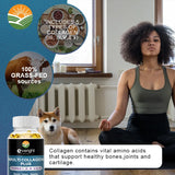 Multi Collagen Pills for Antioxidant Women & Men Natural Skin Care Supplement - Hydrolyzed Protein Collagen Peptides
