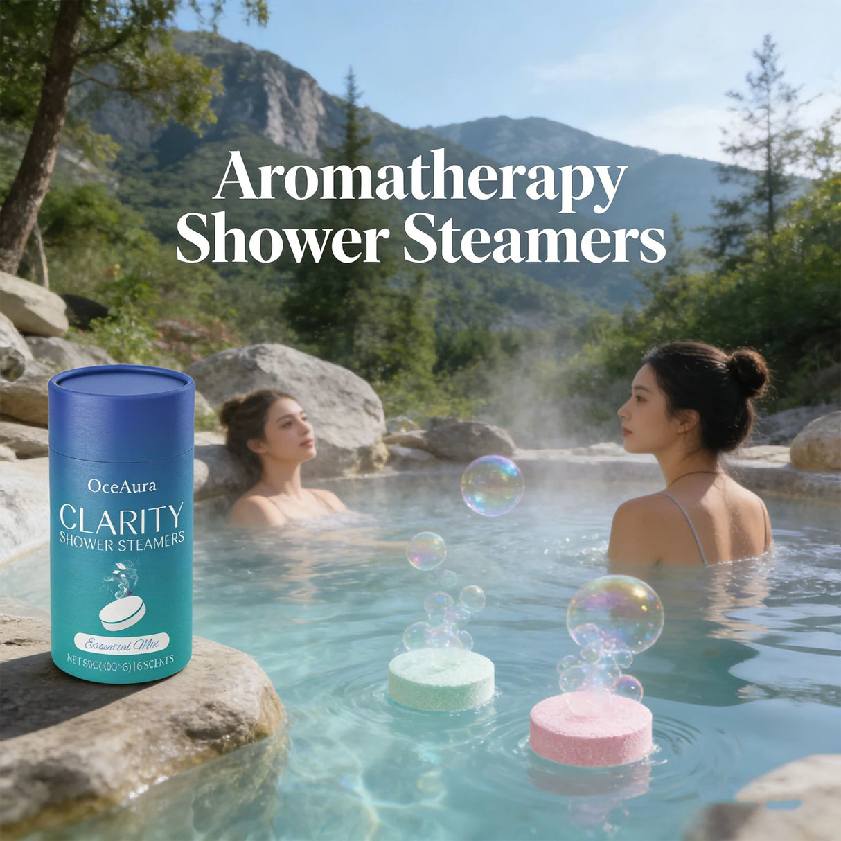 Shower Steamers Tablets Aromatherapy Relief Physical Fatigue Stress Improve Mood Enhance Sleep Quality Relaxing Bath Tablets Set