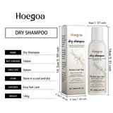 Vanilla Scented Dry Shampoo Spray Oil Absorbing Volumizing Hair Refresh Instant Clean No Water Needed Travel Size 100ml