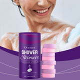 Rose Lavender Aromatherapy Shower Steamers Tablets Home Spa Relax Body Mental Relaxation Bath Products Shower Steamers Tablets