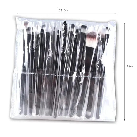 20Pcs Makeup Brush Set Beauty Makeup Concealer Brush Blush Loose Powder Brush  Highlighter Foundation Eye Shadow Brush Tools