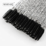 5/50 Pcs Crystal  Mascara Wands Eyelash Brush Spoolies For Eye Lash Extension Eyebrow And Makeup Crystal Makeup Tools