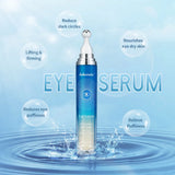 Anti-Wrinkle Eye Serum 5% Caffeine Eye Cream Eye Roller Ball Cream For Dark Circles Fades Fine Lines Remove Eye Bags 15ml