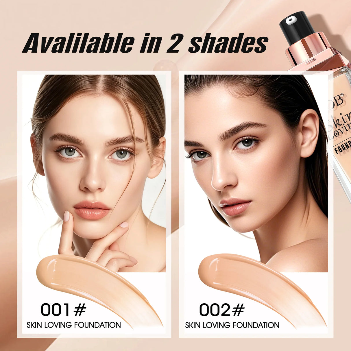 Holding Makeup Liquid Foundation, Lasting Concealer, Transparent Skin, Natural Moisturizing Foundation Make-up