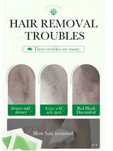 Aloe Vera Rose Double-Sided Wax Paper Armpit Hair Body Hair Removal Cream And Non-Irritating, With Mild Ingredients