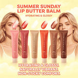Moisturizing Plumping Lip Gloss Set Hydrating Lip Oil Repair Dry Lips Glossy Cosmetic For Women Girls