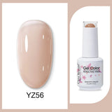 Clou Beaute Gel Color Hema TPO Free 15ml Gel Nail Varnish Soak Off UV Gel Polish Nail Art Manicure Lacquer Nail Art Jelly Gel