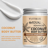 Advanced Coconut Body Butter 100g - Creamy Texture for Easy Absorption, Deeply Moisturizes & Smooths Dry Skin