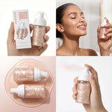 Luminous Setting Spray Smudge-resistant Quick-drying Non-sticky Long Lasting Locks Makeup Luminous Dewy Finish Setting Spray