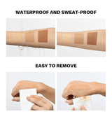 100ml Leg Makeup Long-lasting Waterproof And Anti-Transfer Concealer Even Skin Tone Wheat Tan Brown Liquid Foundation