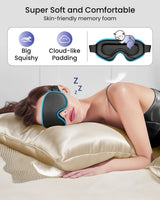Eye Mask for Sleep Eye Sleeping Masks for Women and Men 3D Weighted Eye Cover Sleeping Mask Blackout Blindfold of Eyemask