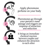 Women Pheromone Roll-On Perfume Long Lasting Cologne Fragrance Flirty Scent Natural Fresh Enchanting Attractive Aroma