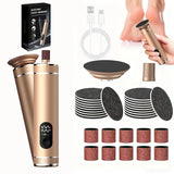 Aluminum Alloy 2-in-1 Electric Callus Remover And Food Grinder Hand Foot Care Tool Set with Gift Box