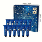12PCS Fragrant Refreshing Hand Cream in Gift Box, Suitable for Dry and Rough Hands, 12-in-1 Moisturizing Hand Cream Set