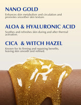 Skin Tightening Anti-Cellulite Body Cream – Golden Hot Gel for Belly, Waist, Thigh & Butt Firming Slimming Massage Cream