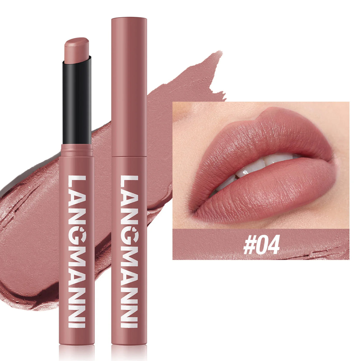 12 Colors Nude Matte Lipstick Waterproof Lip Sticks Not Fading Sexy Red Velvet for Women Make Up Long Lasting Lip Cosmetics