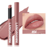 12 Colors Nude Matte Lipstick Waterproof Lip Sticks Not Fading Sexy Red Velvet for Women Make Up Long Lasting Lip Cosmetics