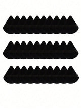50/40/30/20/10/5 Triangular Velvet Puffs, Reusable Puffs, Face and Eye Makeup Puffs, Foundation Make-up Powder Makeup Tools