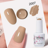 Clou Beaute Grey Color Nail Gel Polish Full Coverage Nail Polish Dark Red Gel Lacquer Varnish Vernis Semi Permanent Nail Art