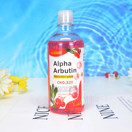 500ML Vitamin C AHA HYALURONIC& NICOTINAMIDE Face Serum Moisturizing Lightening Body Cream