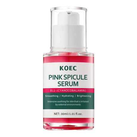 Pink Spicule Pore Tightening Anti-Aging Serum,ull Hydrating Protecting Skin Bright Revitalizing Unisex Essence