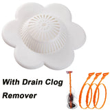 New Hair Catcher with Suction Hair Stopper Shower Drain Covers Practical Tools Suit for Bathroom Bathtub and Kitchen