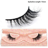 Half Lashes Mink Eyelashes Fluffy Soft False Eyelashes Wispy Cross Mink Eye Lashes Natural Short Mink Eyelash Extension Makeup