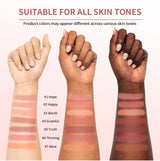 Lakerain Soft Poke Matte Blush Fresh Silky-smooth Skin Finish Long Lasting Luminosity Moisturizing Natural Matte Bouncy Blusher