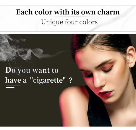 4 Colors Cigarette Shaped Lip Gloss Set Matte Velvet High Pigment Waterproof Long Lasting Non Transfer Portable Mini Lip Makeup Cosmetic