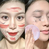 Disposable Makeup Remover Pads Soft Breathable Round Edge Daily Face Cleaning Cotton Pads Gentle Skin Care Facial Cleansing Wipe
