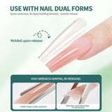 Nailpop Milky Smooth Builder Gel 30/100g for Nail Extension Long Lasting Quick Building UV Gel Soak Off Nail Art Design DIY