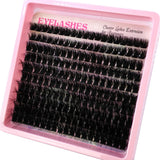 10Row 60D-120D 5D Fluffy Thick Lashes Clusters 10-18mmMix Wispy Individual Lashes Extensions Clusters DIY Makeup False Eyelashes