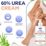 GSWP 60% Urea Moisturising Hand and Foot Cream, Containing Salicylic Acid, Protects and Nourishes Hands and Feet. 250g/500g