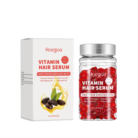 Vitamin Hair Care Serum Capsules Increase Regrowth Oil-Control Prevent Loss More Thicker Scalp Massage Hair Growth Essential Oil