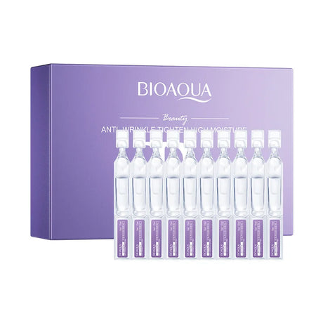 30pcs/box BIOAQUA Retinol Vitamin C Hyaluronic Acid Serum for Face Moisturizing Firming Hydrating Facial Essence Face Skin Care