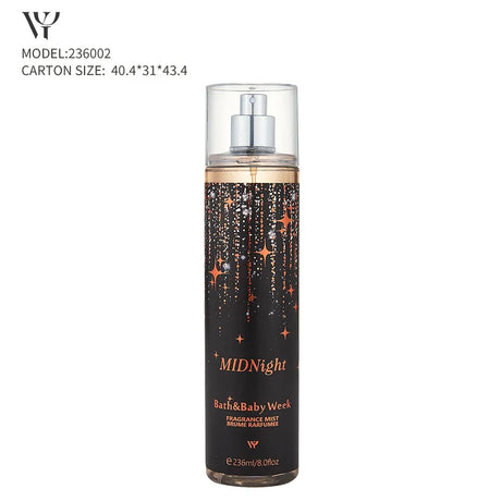 Women's Long Lasting Light Fragrance Victoria Fragrance Body Spray With Various Flavors Skin Care 236ml