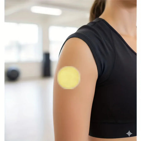 30 yellow body care patches, suitable for both men and women, with a gentle formula, comfortable, ideal for daily care
