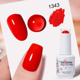 Clou Beaute Grey Color Nail Gel Polish Full Coverage Nail Polish Dark Red Gel Lacquer Varnish Vernis Semi Permanent Nail Art