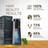 Hair Dye Coloring Shampoo 3 in 1 Instant Hair Dye Shampoo Nourish Long Lasting Color Dye For Women &Men Gray Hair Coverage 200ML