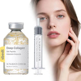 Collagen Silk Peptide Peptide Pink PDRN Glow Intensive Ampoule Intensely Hydrating, Lifting And Firming Increase Skin Elasticity