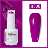 Clou Beaute Gel Nail Polish Neon Brown Royal Blue Red Green Pastal Nude Nail Art Varnishes Gel Lacquer HEMA/TPO FREE UV Gel Nail
