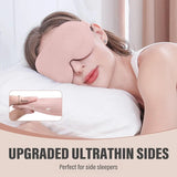 Eye Mask Blindfold For Unisex Soft Tiredness Relief Eye Cover Natural Sleeping Blind Eye Patch Skin Care Tool