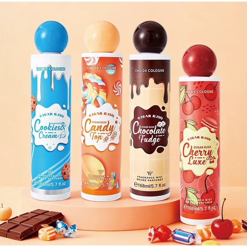 Sugar Gourmand Perfume Body Spray Fresh Sweet Chocolate Cream Candy Cherry Scent Long-lasting Fragrance Body Spray