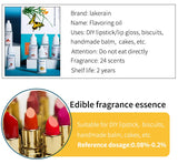 DIY 10ml Pure Fruit Fragrance Oil Diffuser Essential Oils Strawberry Flavor Oil For Lip Gloss DIY Soap Making Lipgloss Essence