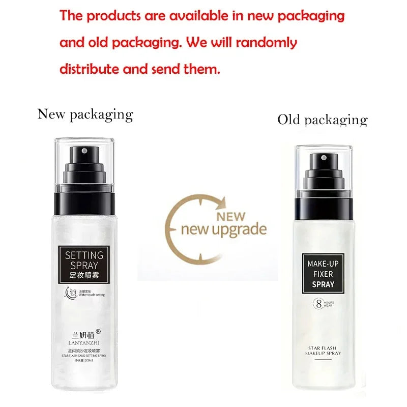 Makeup Fixer Spray Waterproof Sweatproof Long Lasting Oil Control Hydrating Makeup Fixing Setting Spray Cosmetics