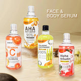 500ML Vitamin C AHA HYALURONIC& NICOTINAMIDE Face Serum Moisturizing Lightening Body Cream