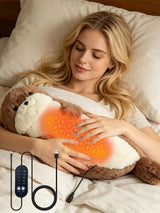Electric Heating Pad for Period Cramps Plush USB Powered Menstrual Heating Pad Neck Shoulder Pain Relief Gift for Women Wife
