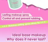 MAYCHEER Setting Spray Soft-focus Mist Matte Waterlight Oil Control Non-Smudging Non-Tight Waterproof 24H Long-lasting Cosmetics