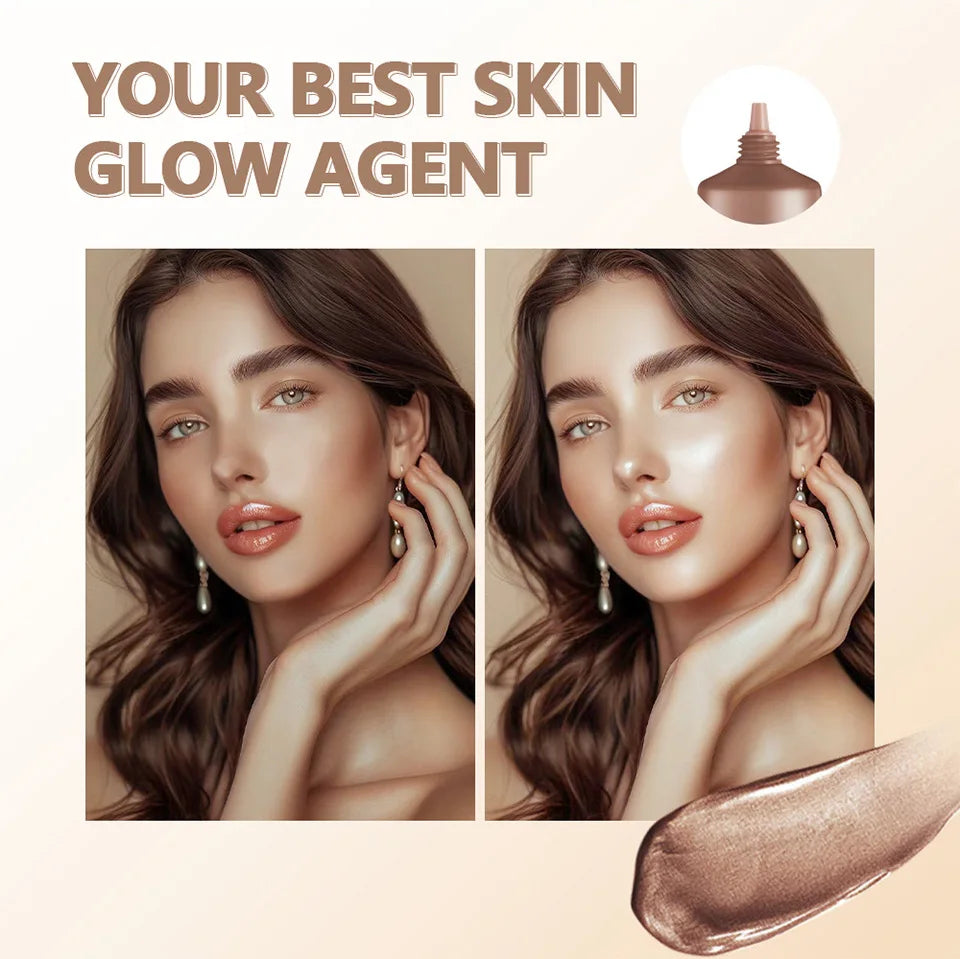 Lumi Glotion Foundation Natural Glow Enhancer Illuminating Highlighter Bronzer Drops Sun Kissed Radiance Makeup Cosmetics